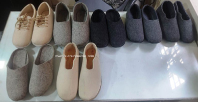 chaussures en feutre